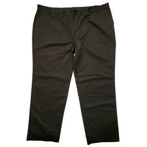 Edwards 8537-010 Women's Utility Chino Flat Front Pants Black Size 28 UL NWT